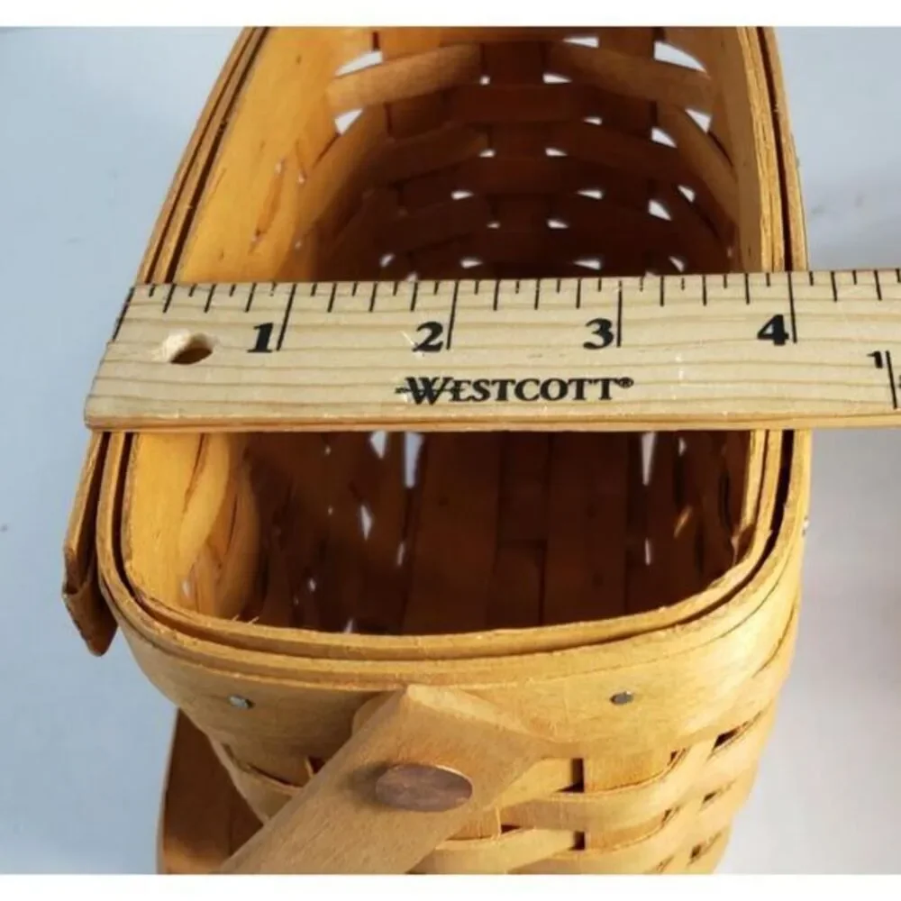 Vintage Longaberger‎ Basket 1996 Edition Dresden Tour Basket II